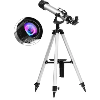 Hd Durable Astronomical Telescope 525X High Magnification Refractive Telescope Outdoor Monocular Space Observation Scope with 3Pcs WOWCSXWC