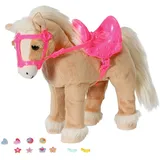Zapf BABY born, Puppenpferd, BABY born My Cute Horse, interaktives Pferd mit Lauf- und Soundfunktion,