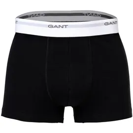 GANT Boxershorts 3er Pack Schwarz / Grau / Weiß XL