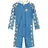 Playshoes Einteiler UV-Schutz Dschungel Blau 98/104