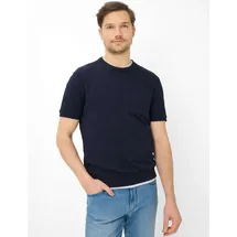 Brax Rundhalspullover Blau XXXL