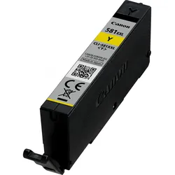 Canon Tinte CLI-581XXL 1997C001 Gelb bis zu 322 Fotos gemäß ISO/IEC 29102