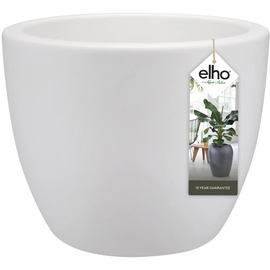 Elho Pure Soft Round Ø 49 x 37,4 cm weiß