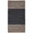 Homescapes Lederteppich mit Webmuster 90/150 cm