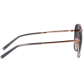 Marc O'Polo Sonnenbrille MARC O'POLO "Modell 508000", Damen, rosa (rosé, lila), leicht glänzend, metallic, Sonnenbrillen Sonnenbrille, Form Butterfly, Logoschriftzug auf Bügel, Kombifassung