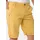 Cipo & Baxx "Shorts", Herren, Gr. 30, Normalgrößen, gelb (mustard), 97% Baumwolle, 3% Elasthan, unifarben, regular fit knielang, Hosen Stoffhose, im unifarbenen Look