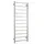 Smedbo Handtuchheizkörper 1212 x 500 mm 120 W weiß/türkis