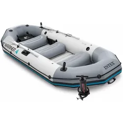 Schlauchboot mit Zubehör für 4 Personen - Mariner 4 grau No Size
