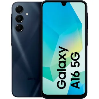 Samsung Galaxy A16 5G Smartphone (16,91 cm/6,7 Zoll, 128 GB Speicherplatz, 50 MP Kamera) blau