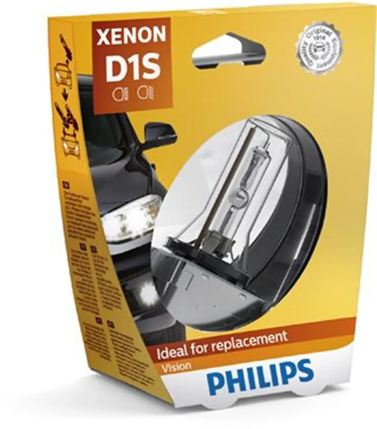 Philips Xenon Vision D1s (gasentladungslampe) Glühlampe 85v 35w Box 85415vis1: Glühlampe Audi: N10566103 Bmw: 63217217509 Citroën: 621696 Ford: 459926