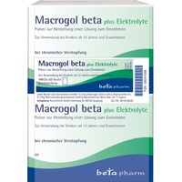 Betapharm Arzneimittel GmbH Macrogol beta plus Elektrolyte Plv.z.H.e.L.z.Einn. 100
