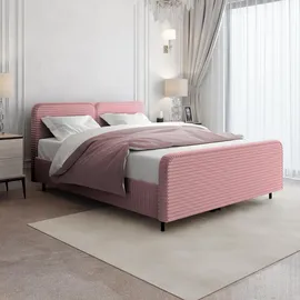 beautysofa LEA 180 x 200 cm Rosa