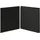 RÖSSLER Fotoalbum Whire-O 60 Seiten 290x290mm schwarz/schwarz