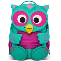 Affenzahn Unisex Kinder AFZ-FAL-002-006 Kinderrucksack, Eule-Türkis