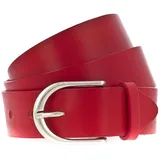 Vanzetti Damengürtel Leder 35mm Rot 100