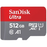 SanDisk Ultra microSD + SD-Adapter UHS-I U1 A1 150 MB/s 512 GB