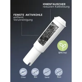 Comedes Wasserfilter Weiß 4 St.