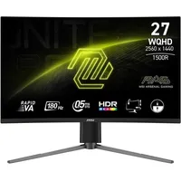 MSI MAG 27cq6pf 27" ́ ́ Wqhd Va Led