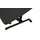 Hukla Fernsehsessel Manuel XL Leder 84 x 108 x 90 cm Schwarz elektrisch
