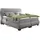 ed-lifestyle polstermöbel Evolution Boxspringbett, mit Motor 180x200cm elektrisch Doppelbett Schlamm, Ausführung:Variante 3