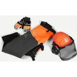 HUSQVARNA Schnittschutz-Kit enthält Handschuhe, Forsthelm und Chaps