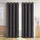 Blumtal Thermovorhang Ösen 132 x 160 cm Grau/Anthrazit 2 St.