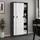 VCM Malivo Aktenschrank 80 x 180 x 40 cm schwarz