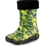 Ladeheid Kinder Mädchen Jungen Gummistiefel Gefüttert Swk2021 (Muster-43, 25/26 Eu)