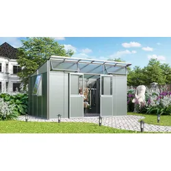 Vitavia Gerätehaus "Kosmos",aluminium eloxiert,