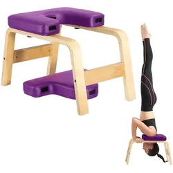 Yoga Kopfstandhocker YK6 Yoga Übungshocker Kopfstandstuhl Holz DPL1