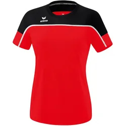 erima Change T-Shirt Damen rot/schwarz/weiß 36