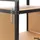 XPOtool Fahrbare Werkbank Holz/Metall 69 x 51 x 66-82 cm braun