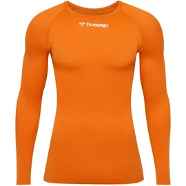 hummel Comfort 2.0 Langarm-baselayer - Orange Tiger - S
