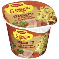 MAGGI 5 Minuten Terrine Spaghetti in Schinkensauce