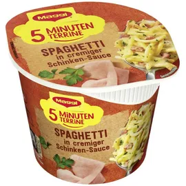 MAGGI 5 Minuten Terrine Spaghetti in Schinkensauce