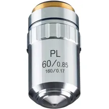 Bresser Optik DIN-PL 60x, planachromatisch 5941560 Mikroskop-Objektiv Passend für Marke (Mikroskope)