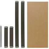 shelfplaza PRO 23x60 cm Fachboden-Set in grau für PRO Schwerlastregale