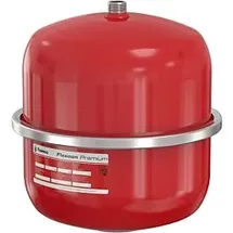 Flamco Flexcon Premium Druckausdehnungsgefäß 16945 12 l, 6 bar, R 3/4, Vordruck 2,5 bar, rot
