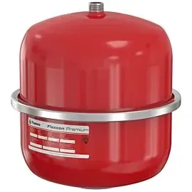 Flamco Flexcon Premium Druckausdehnungsgefäß 16945 12 l, 6 bar, R 3/4, Vordruck 2,5 bar, rot