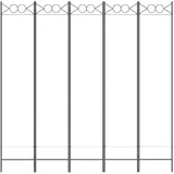 vidaXL Paravent Weiß 200x200 cm Stoff