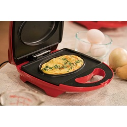 Starlyf Küchenorganizer-Set Express Cooker Multigrill für die Küche – Rot rot