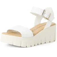 TAMARIS Keilsandaletten Damen Weiß 40