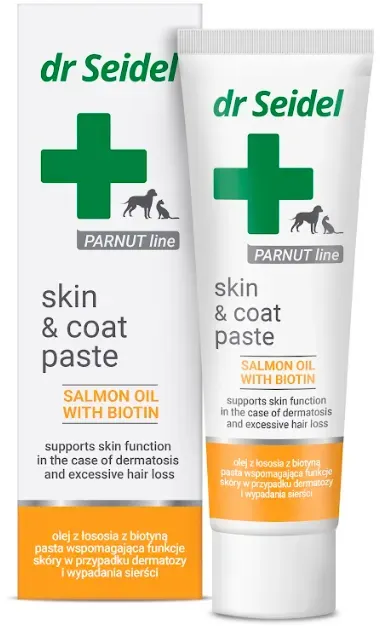 Dr. Seidel Skin&Coat Paste - Paste zur Unterstützung der Hautfunktion bei Dermatose und Haarausfall 105g (Rabatt für Stammkunden 3%)