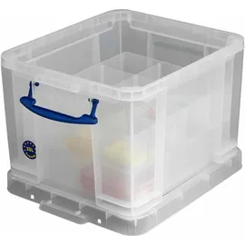 Really Useful Box Aufbewahrungsbox 48 x 39 x 31 cm 3-tlg. transparent