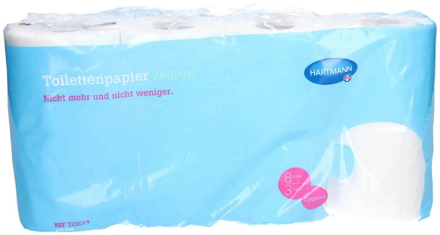 Hartmann Toilettenpapier aus Zellulose 3-lagig