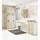 abamihome Akord Fin Hochschrank 30 x 140 cm Weiß Holz