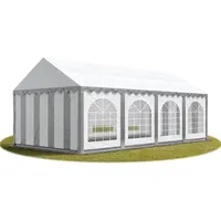 TOOLPORT PRO 4x8m Partyzelt 4x8 m premium, hochwertige PVC