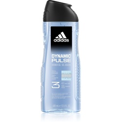 Adidas Dynamic Pulse Duschgel für Gesicht, Körper und Haare 3in1 400 ml