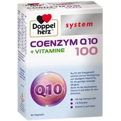 Doppelherz Coenzym Q10 100 + Vitamine System 60 ST