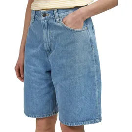 CARHARTT W' Brandon Short "Smith" Denim Damen BLUE STONE BLEACHED GIRLS M